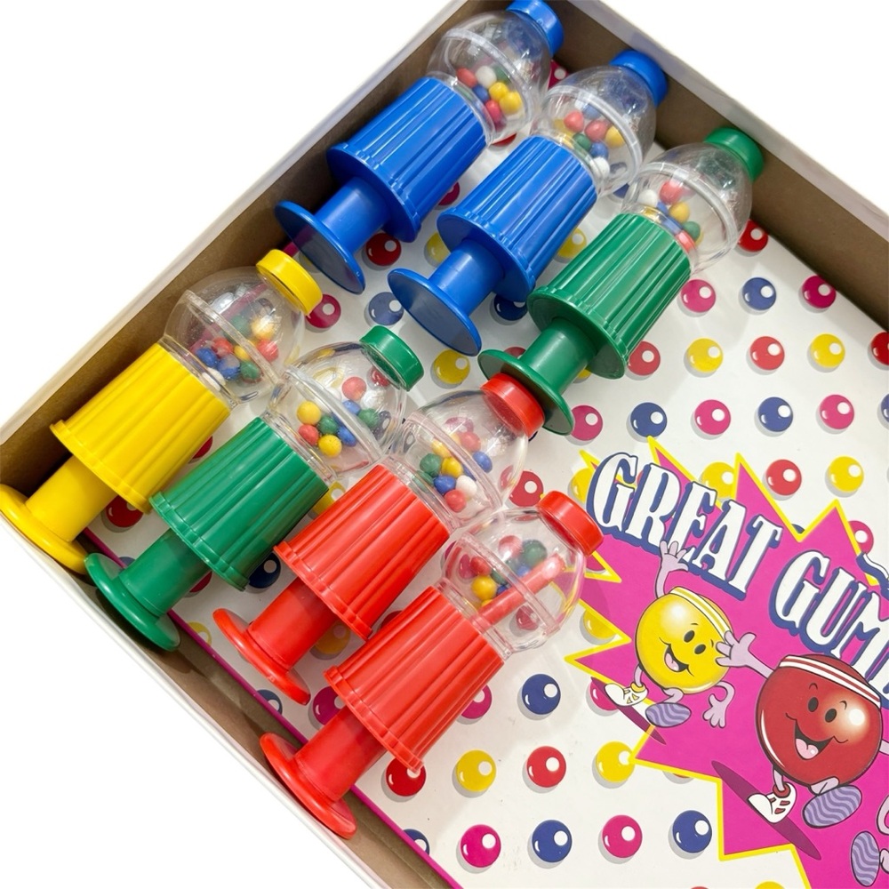 Vintage 1994 Rose Art The Great Gumball Game